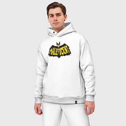 Мужской костюм оверсайз Maleficent Batman, цвет: белый — фото 2