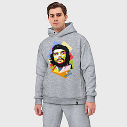 Мужской костюм оверсайз Che Guevara Art, цвет: меланж — фото 2