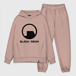 Мужской костюм оверсайз Black Mesa: Logo