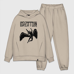 Мужской костюм оверсайз Led Zeppelin Swan