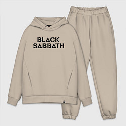 Мужской костюм оверсайз Black Sabbath