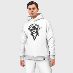 Мужской костюм оверсайз Motorhead Rocker, цвет: белый — фото 2