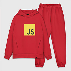 Мужской костюм оверсайз JS return true; (black)