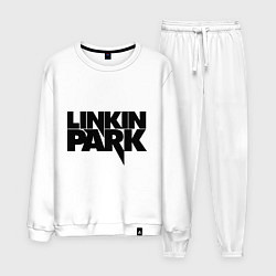 Костюм хлопковый мужской Linkin Park, цвет: белый
