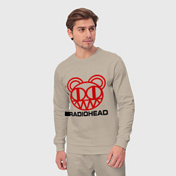 Костюм хлопковый мужской Radiohead, цвет: миндальный — фото 2