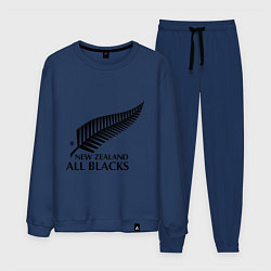 Костюм хлопковый мужской New Zeland: All blacks, цвет: тёмно-синий