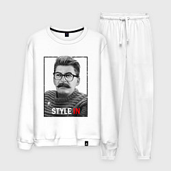 Костюм хлопковый мужской Stalin: Style in, цвет: белый