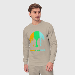 Костюм хлопковый мужской Imagine Dragons: Evolve, цвет: миндальный — фото 2