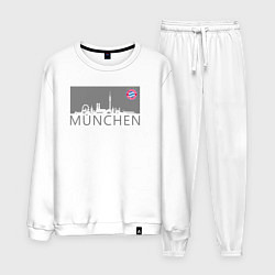 Мужской костюм Bayern Munchen - Munchen City grey 2022
