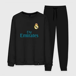 Костюм хлопковый мужской Real Madrid: Ronaldo 07, цвет: черный