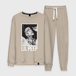 Мужской костюм Lil Peep: White Style