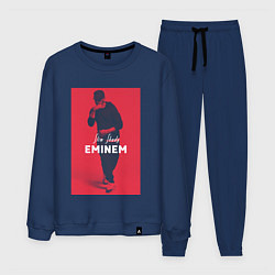 Костюм хлопковый мужской Slim Shady: Eminem, цвет: тёмно-синий