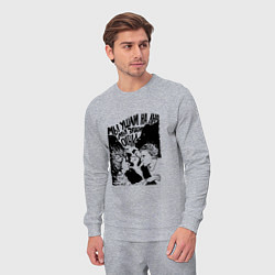 Костюм хлопковый мужской Сплин: Линия Жизни, цвет: меланж — фото 2