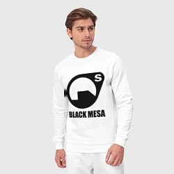 Костюм хлопковый мужской HL: Black mesa, цвет: белый — фото 2