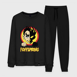 Костюм хлопковый мужской The Offspring Boy, цвет: черный