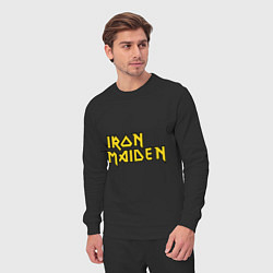 Костюм хлопковый мужской Iron Maiden, цвет: черный — фото 2