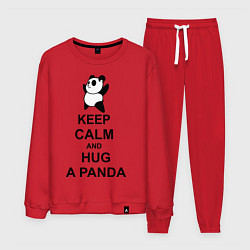 Мужской костюм Keep Calm & Hug A Panda