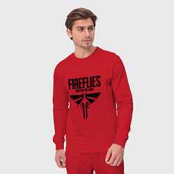 Костюм хлопковый мужской Fireflies: Look for the Light, цвет: красный — фото 2