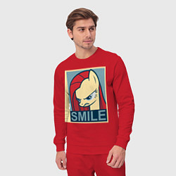 Костюм хлопковый мужской MLP: Smile, цвет: красный — фото 2