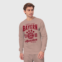 Костюм хлопковый мужской Bayern Munchen 1900, цвет: пыльно-розовый — фото 2