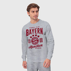 Костюм хлопковый мужской Bayern Munchen 1900, цвет: меланж — фото 2
