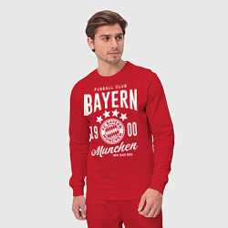 Костюм хлопковый мужской Bayern Munchen 1900, цвет: красный — фото 2