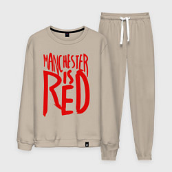 Мужской костюм Manchester is Red
