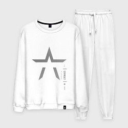 Костюм хлопковый мужской Starset - Divisions, цвет: белый