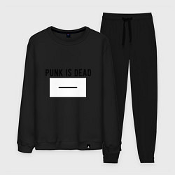 Костюм хлопковый мужской Punk is dead, цвет: черный