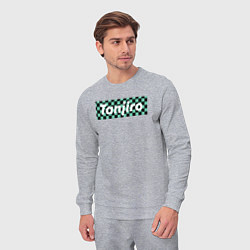 Костюм хлопковый мужской TANJIRO, цвет: меланж — фото 2