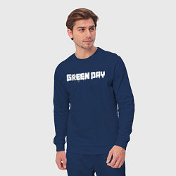 Костюм хлопковый мужской GreenDay, цвет: тёмно-синий — фото 2