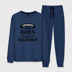 Мужской костюм Legends are born in december