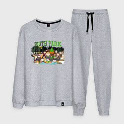 Костюм хлопковый мужской South Park, цвет: меланж