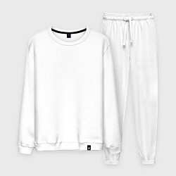 Костюм хлопковый мужской Garage, цвет: белый