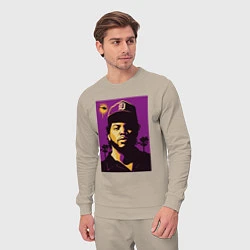 Костюм хлопковый мужской Ice Cube, цвет: миндальный — фото 2