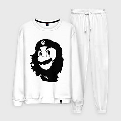 Костюм хлопковый мужской Che Mario, цвет: белый