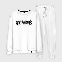 Костюм хлопковый мужской MetalHeads, цвет: белый