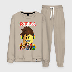 Костюм хлопковый мужской ROBLOX, цвет: миндальный