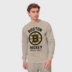 Костюм хлопковый мужской BOSTON BRUINS NHL, цвет: миндальный — фото 2