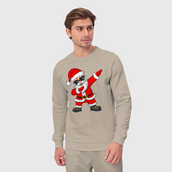 Костюм хлопковый мужской Dabing Santa, цвет: миндальный — фото 2