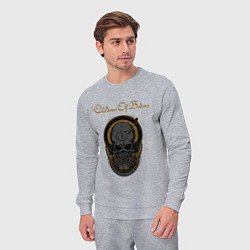 Костюм хлопковый мужской Children of Bodom Z, цвет: меланж — фото 2