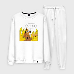 Мужской костюм This is Fine