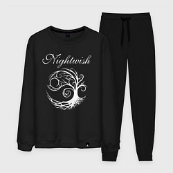 Костюм хлопковый мужской NIGHTWISH, цвет: черный