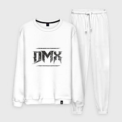 Костюм хлопковый мужской DMX Black, цвет: белый