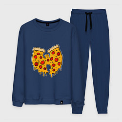 Костюм хлопковый мужской Wu-Tang Pizza, цвет: тёмно-синий