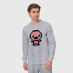 Костюм хлопковый мужской Pixel isaac, цвет: меланж — фото 2