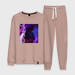 Костюм хлопковый мужской OG BUDA SEXY DRILL, цвет: пыльно-розовый