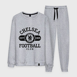 Костюм хлопковый мужской Chelsea Football Club, цвет: меланж