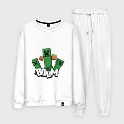 Мужской костюм Криперы Creepers и Динамит
