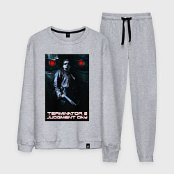 Костюм хлопковый мужской Terminator JD, цвет: меланж